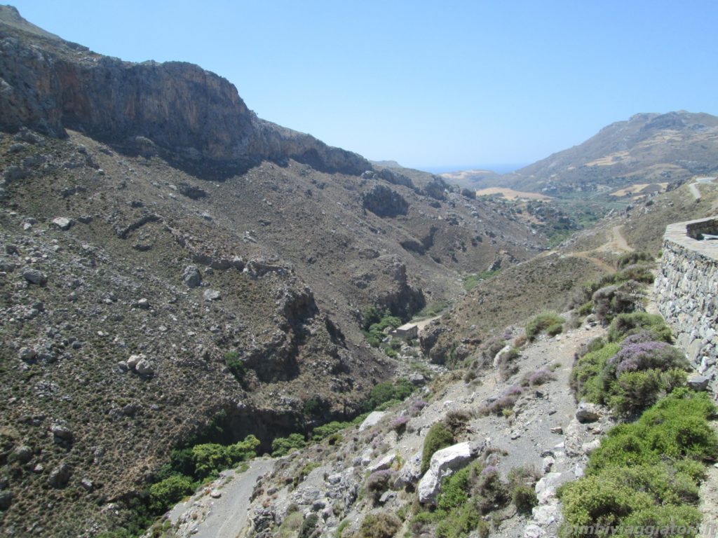 Gola Kourtaliotiko nella parte Sud-Ovest di Creta