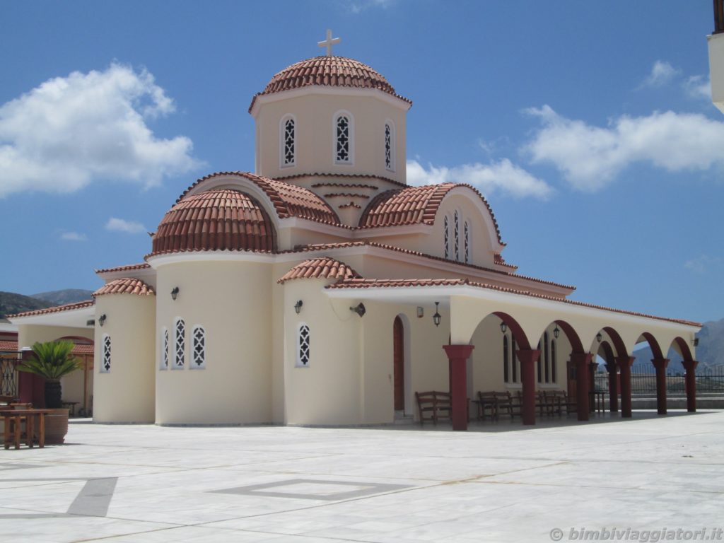 Monastero Spili nella parte Sud-Ovest di Creta