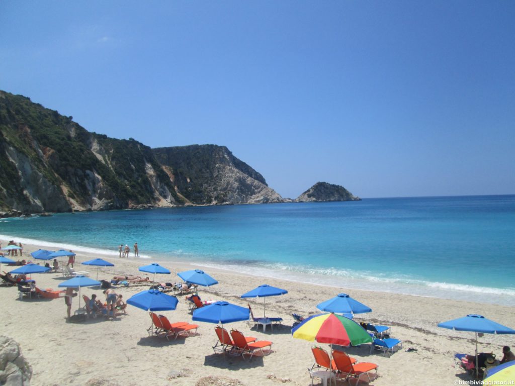 Spiaggia di Petani sulla Penisola di Paliki