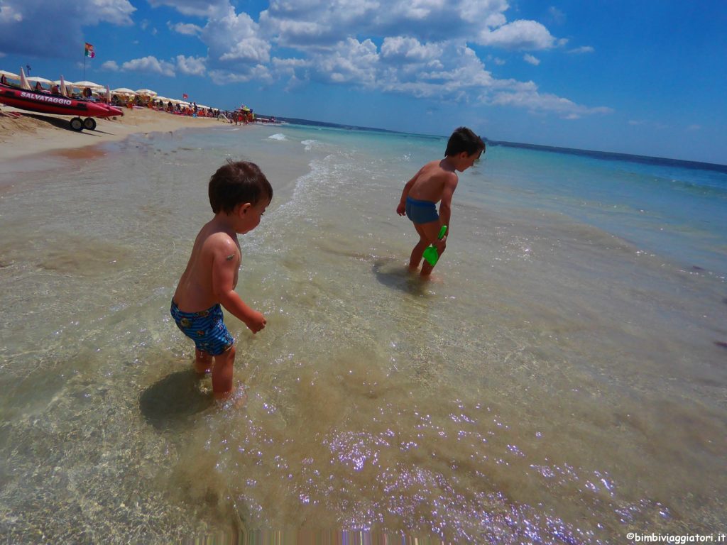 Spiagge per bambini in Salento