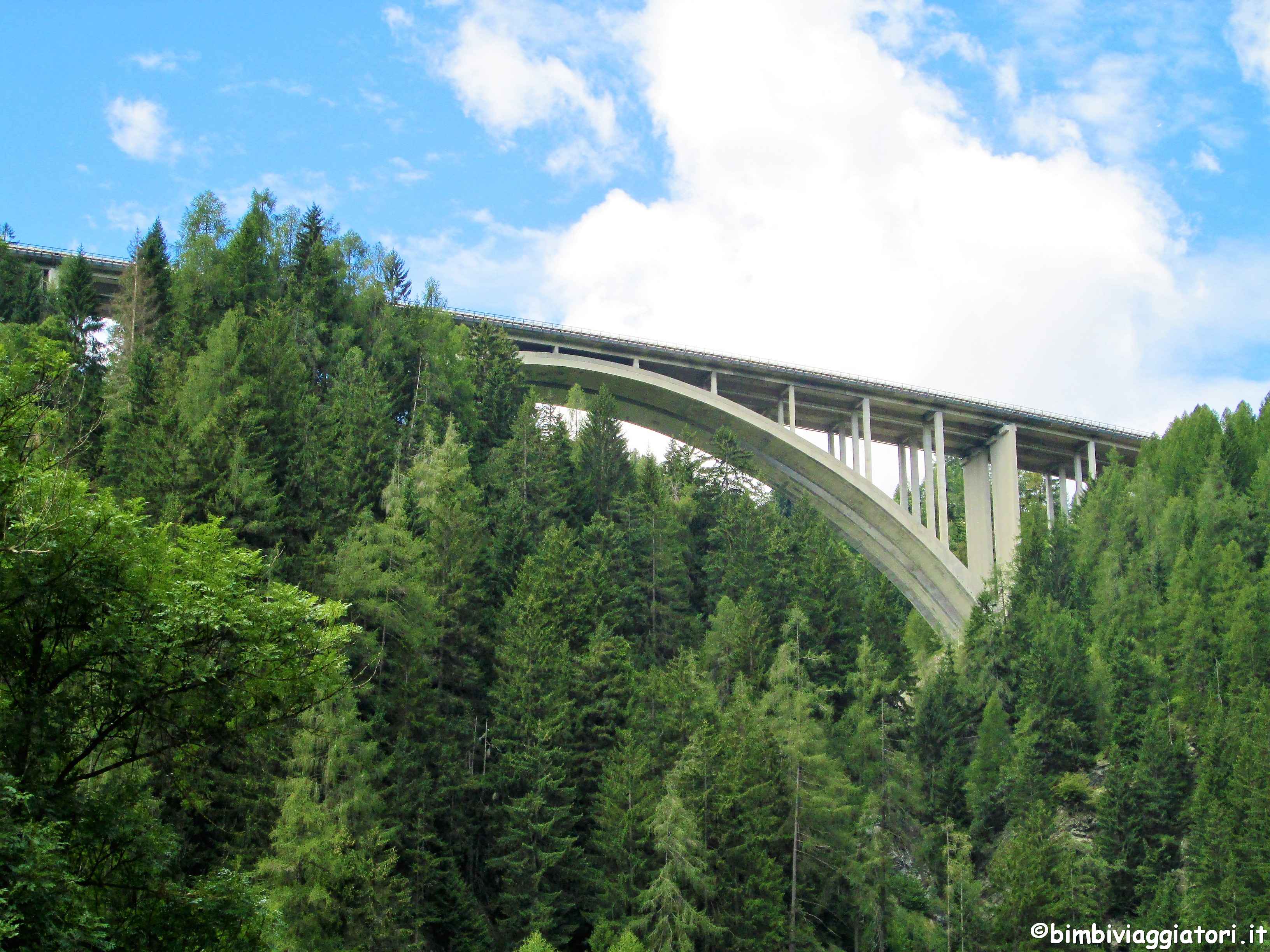 Saltare il Ponte Europa e raggiungere l'Austria