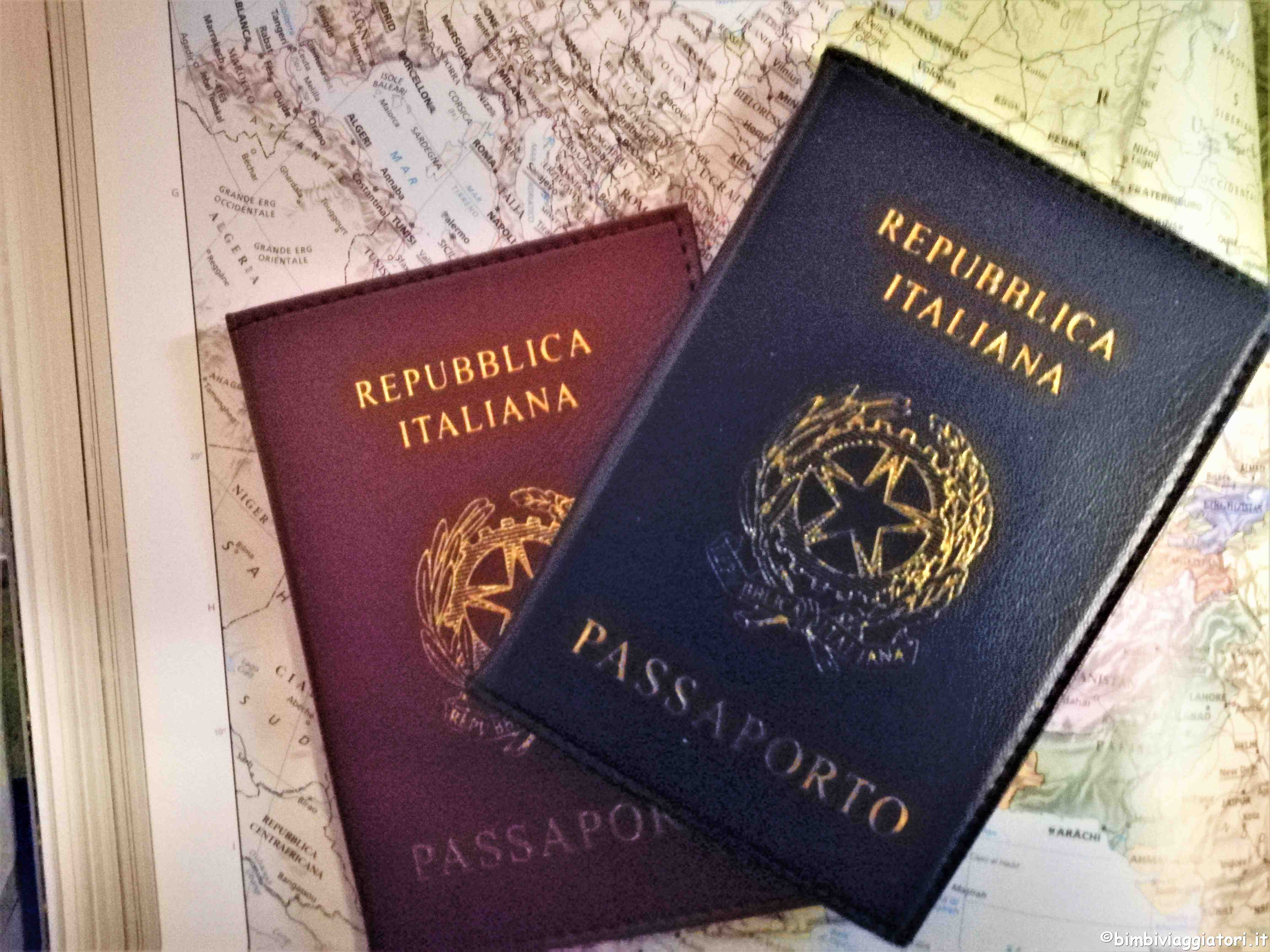 Passaporto per i bambini