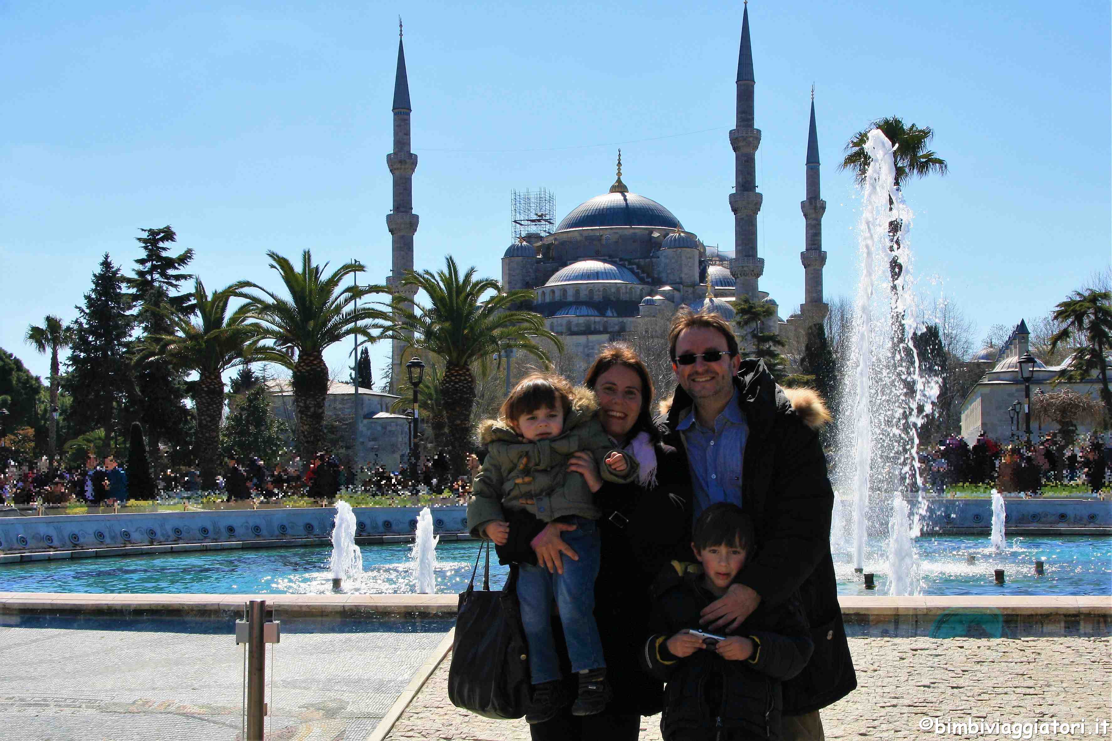 Bimbi Viaggiatori a Instanbul