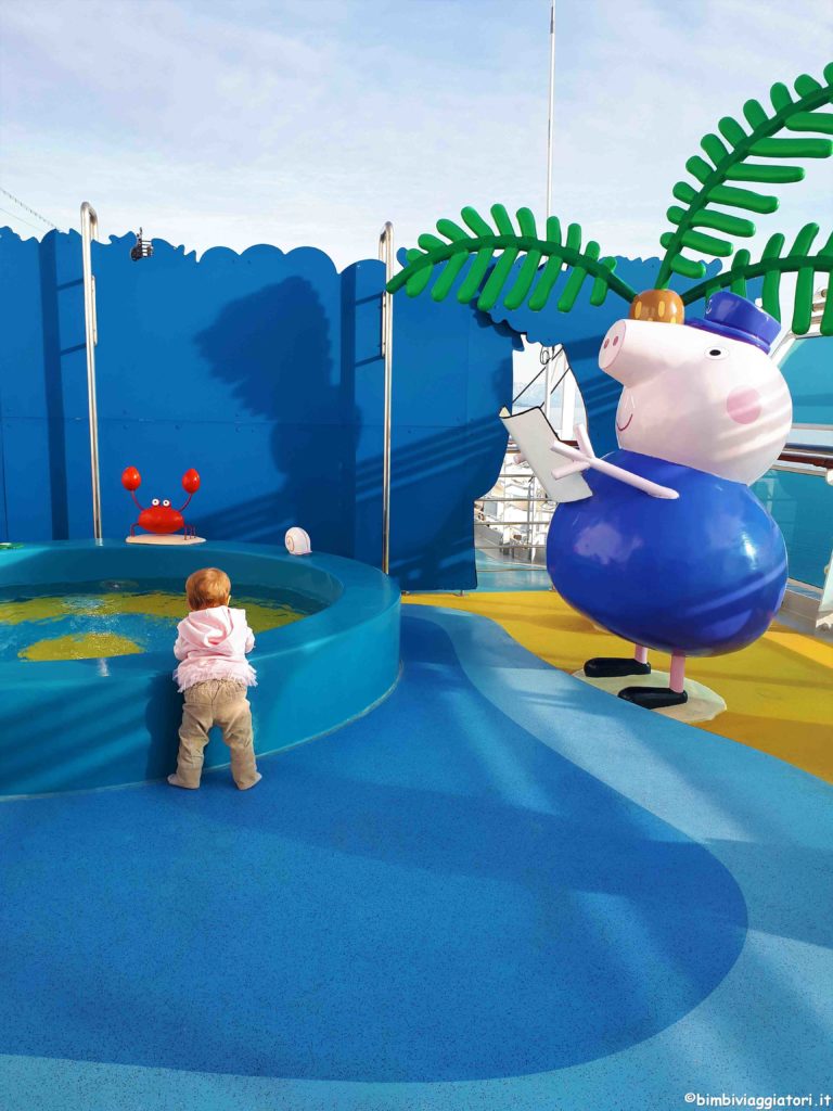 Peppa Pig in crociera con i bambini