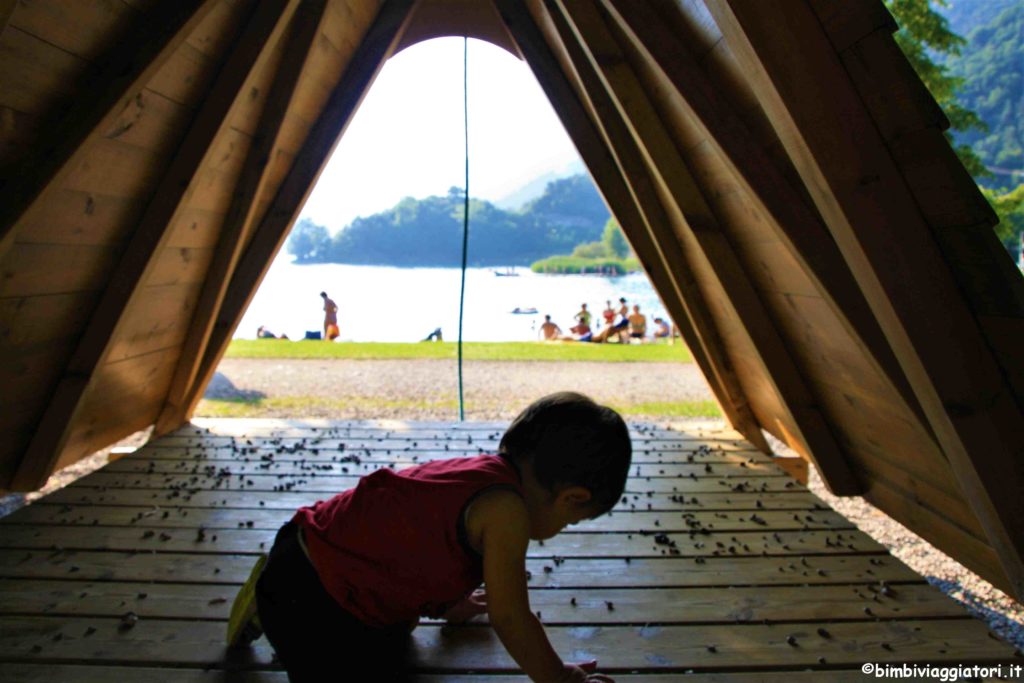 Valle di Ledro con i bambini: Giochi al Lago di Ledro