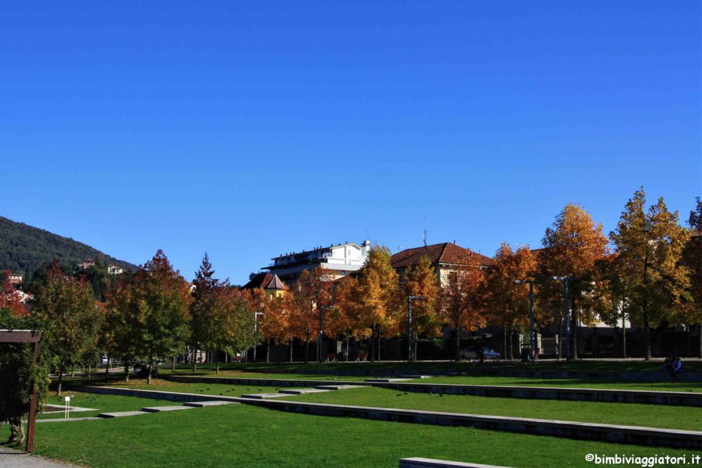 Parco a Lago Luino con i bambini