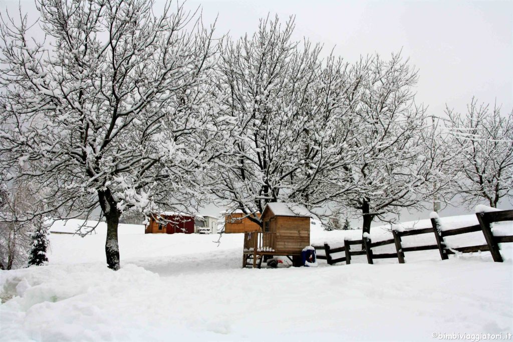 Consigli di guida invernale: paesaggio invernale