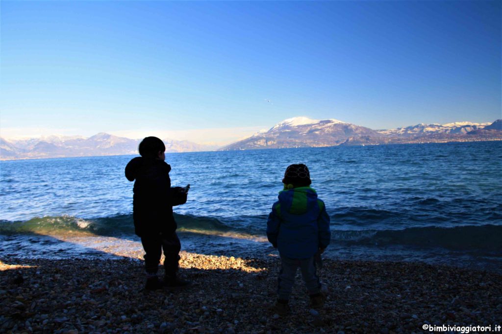 Spiagge di Sirmione con i bambini