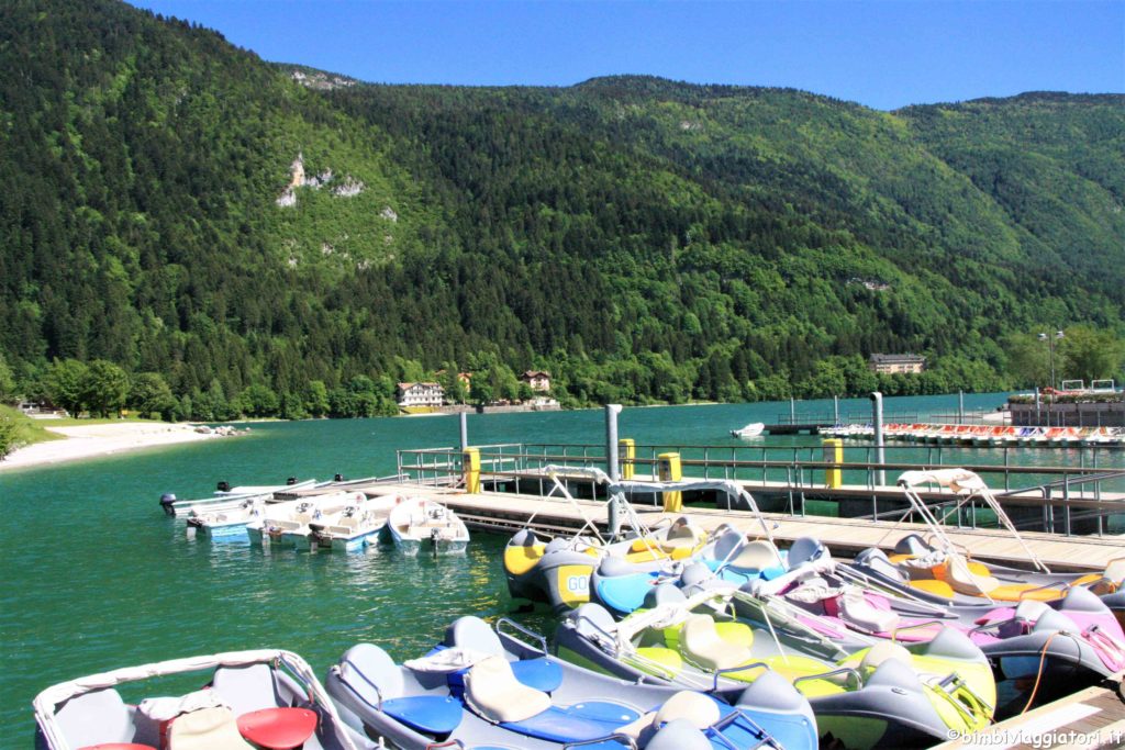 Cosa fare Lago di Molveno con i bambini