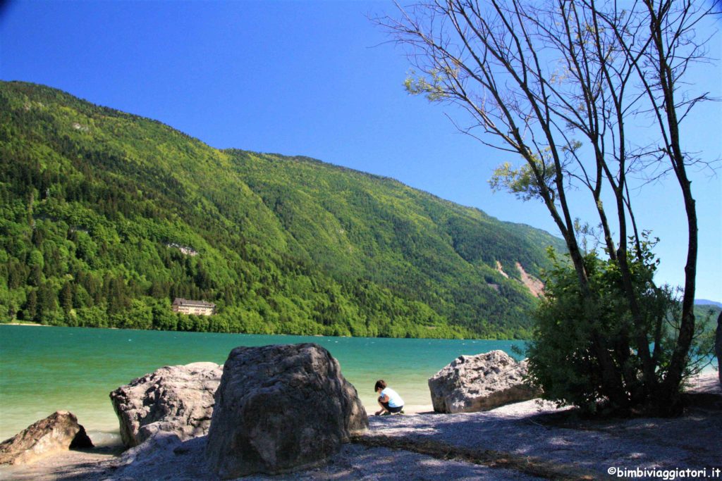 Lago di Molveno con i bambini