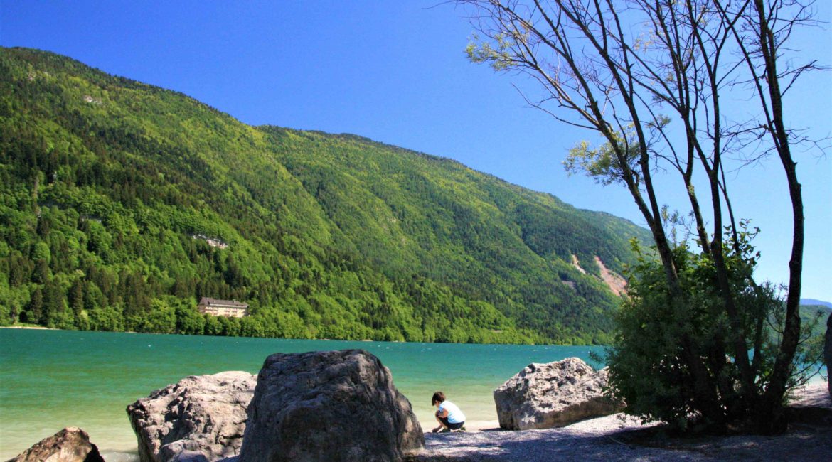 Lago di Molveno con i bambini