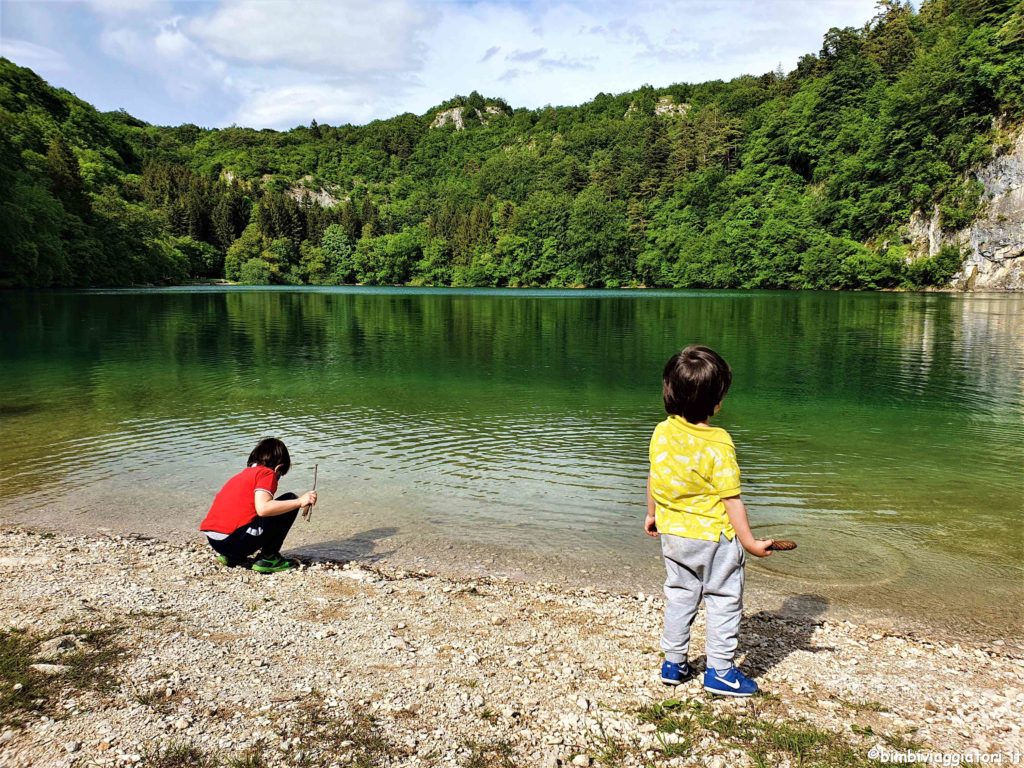 Laghi di Lamar con i bambini