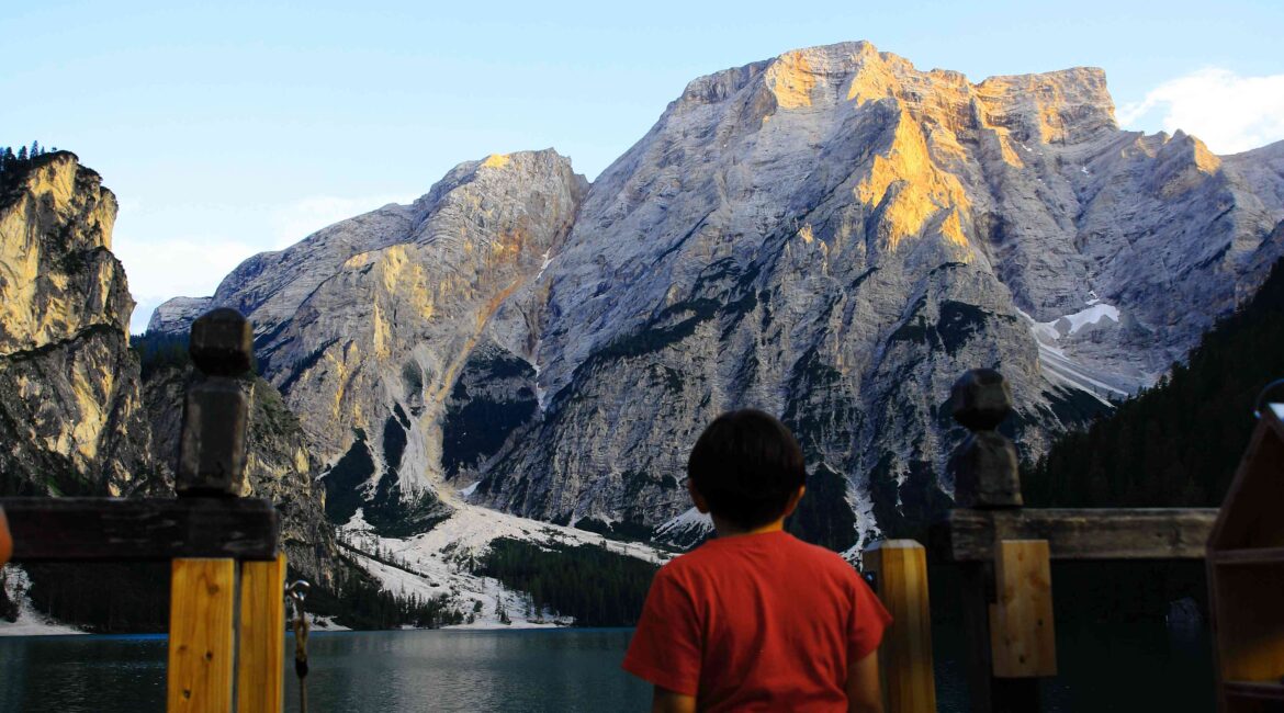 Scorci sul Lago di Braies