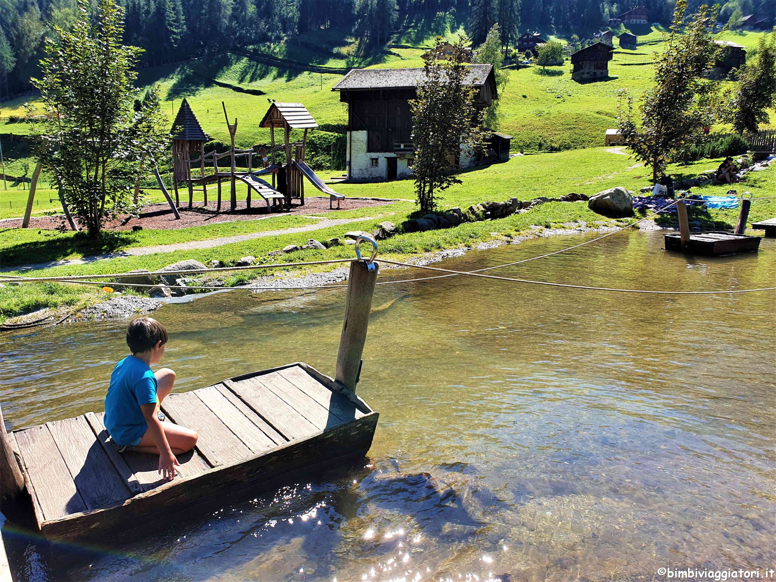 Parco gioco in Val di Rabbi