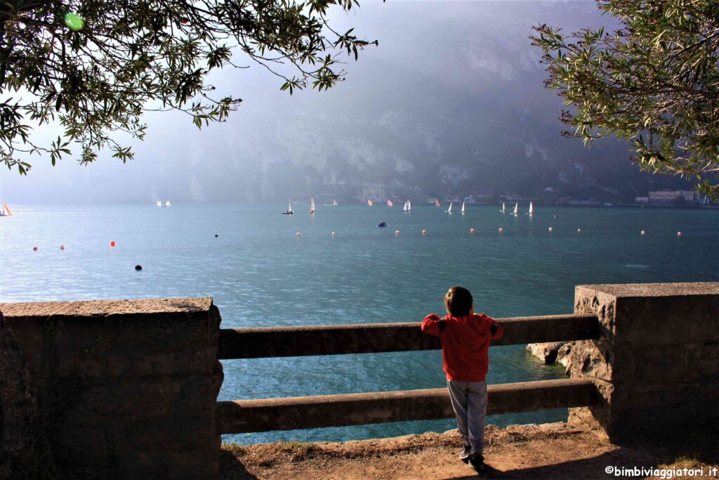 Riva del Garda con la famiglia