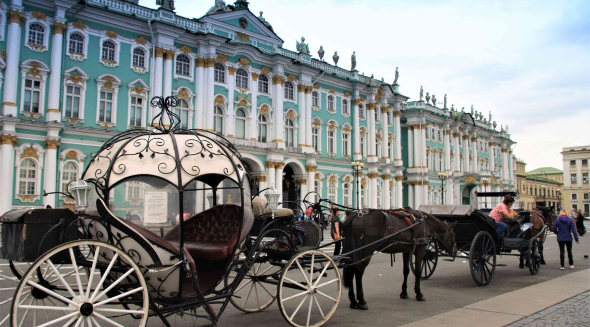 Palazzo d'Inverno a San Pietroburgo
