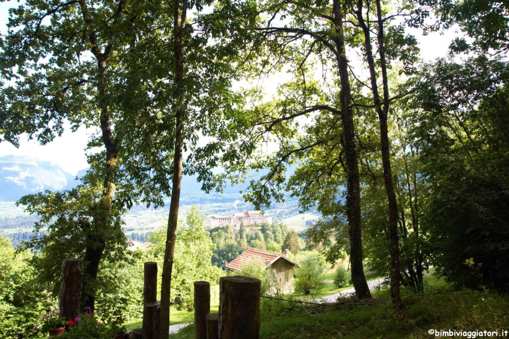 Panorama del Castello di Stenico