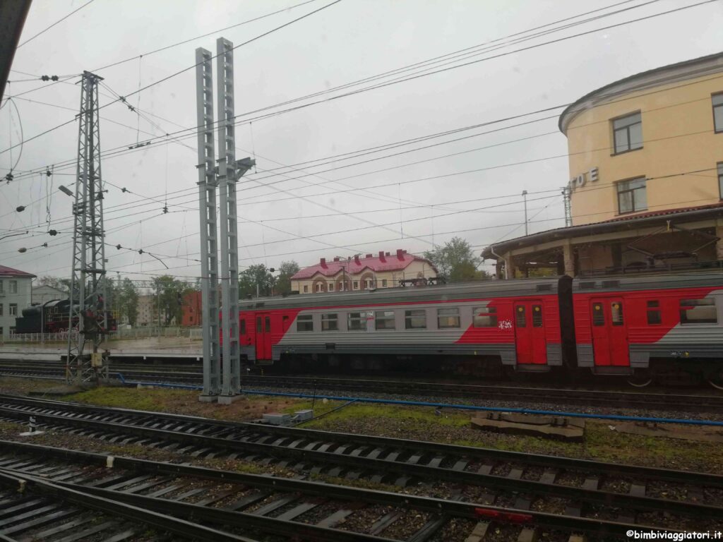 Treno da Mosca a San Pietroburgo