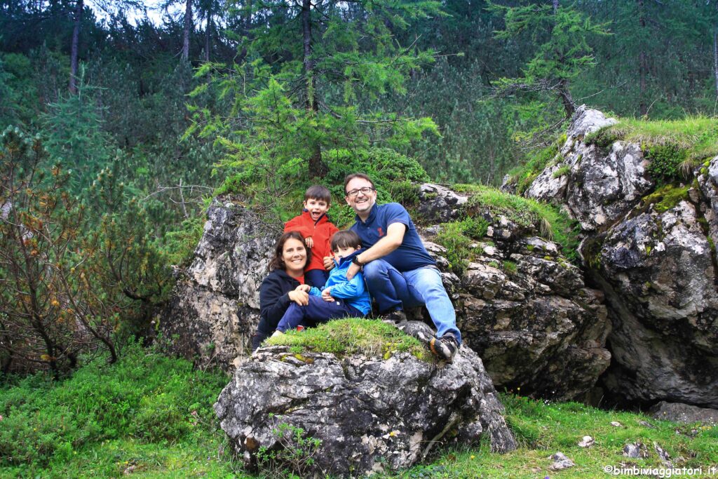 Bimbi Viaggiatori sul Croda Rossa