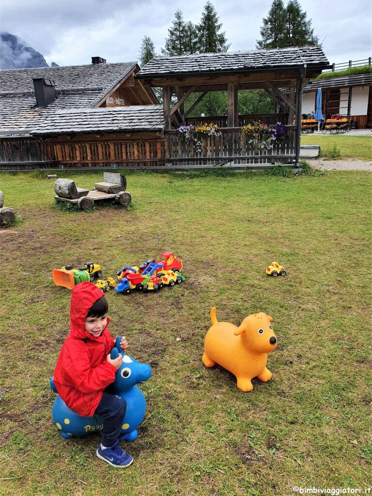 Giochi al rifugio Rudi-Hutte