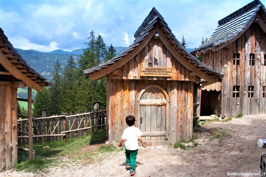 Monte Baranci con bambini