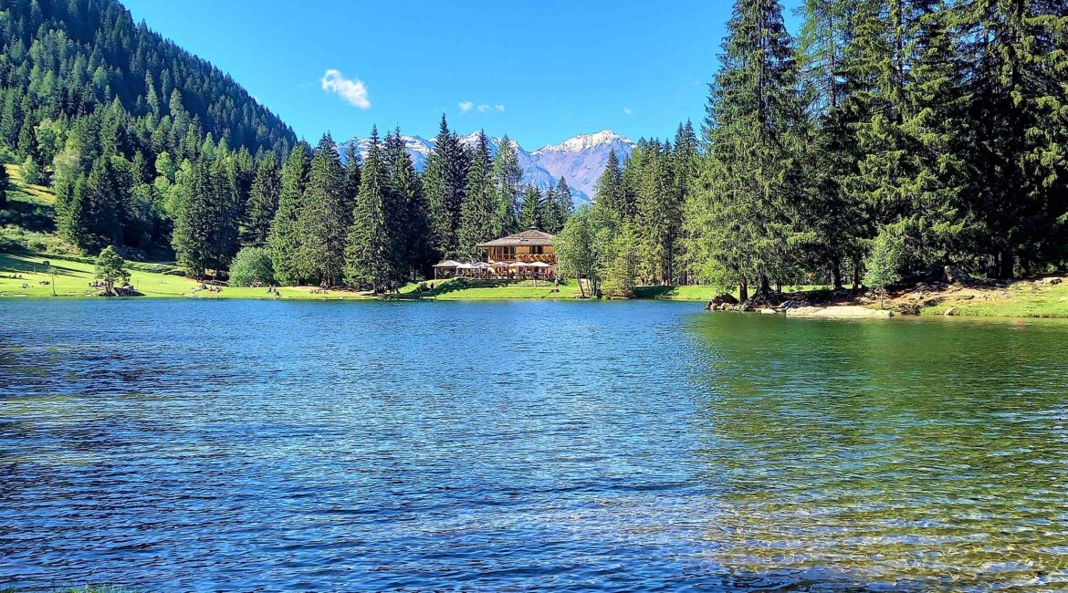 Lago dei Caprioli coi bambini