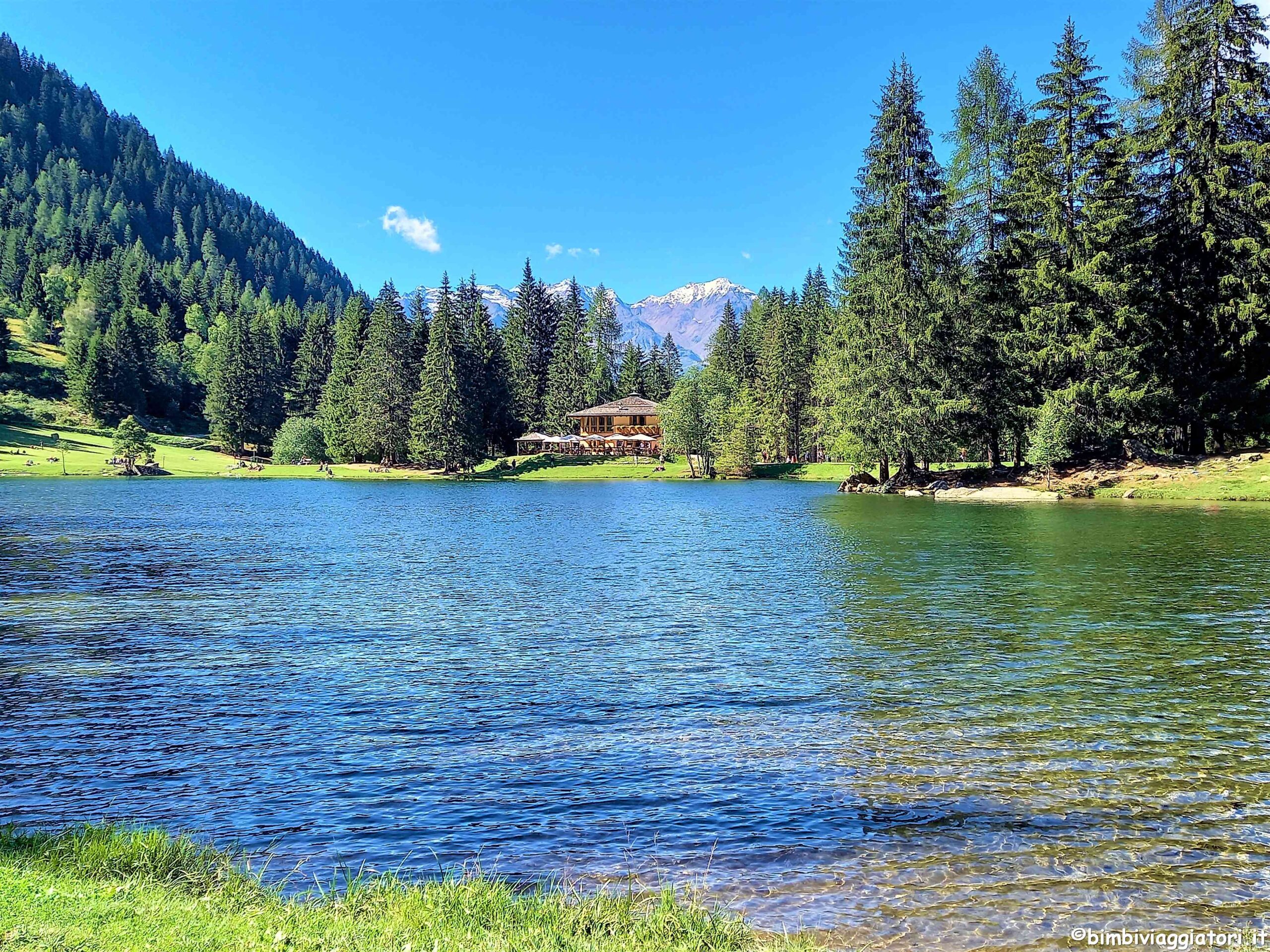 Lago dei Caprioli coi bambini