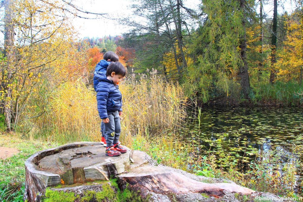 Lago di Cei con i bambini