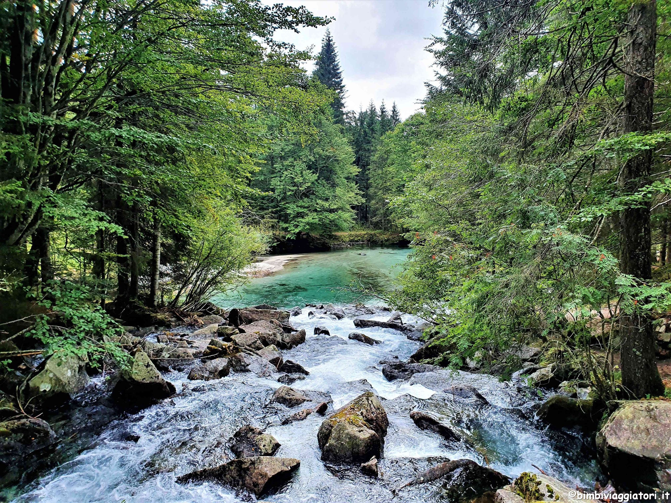 Passeggiata in Trentino con bambini