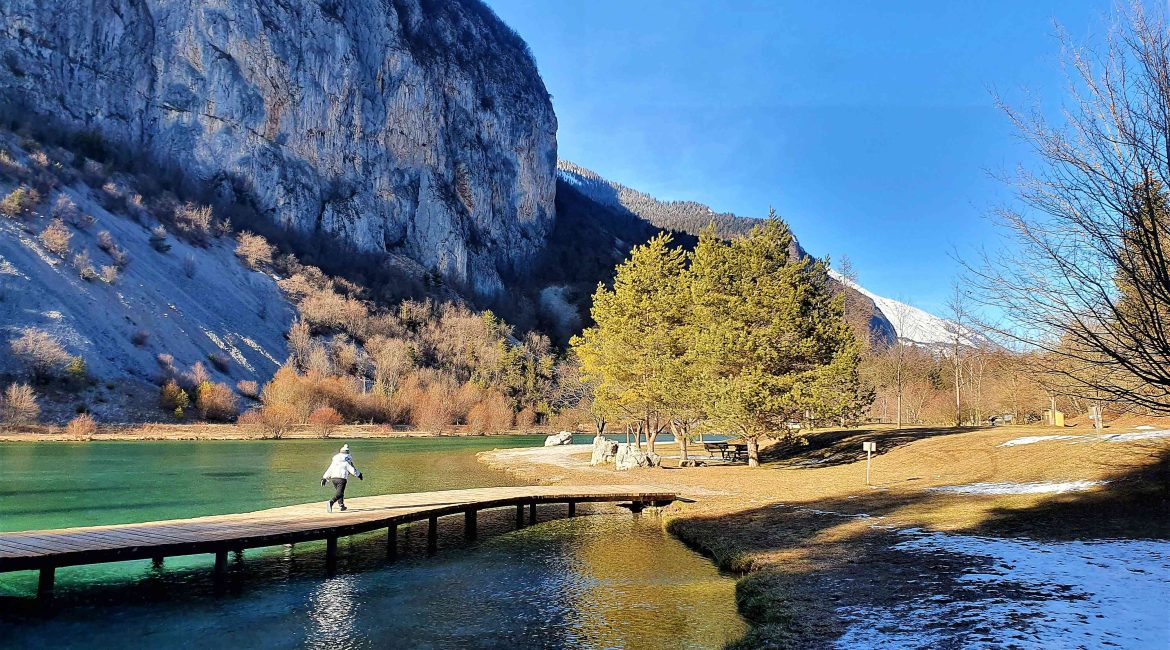 Lago di Nembia con bambini