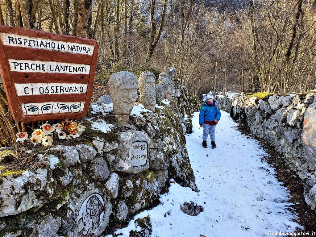 Sentiero piccoli camminatori Lago Nembia