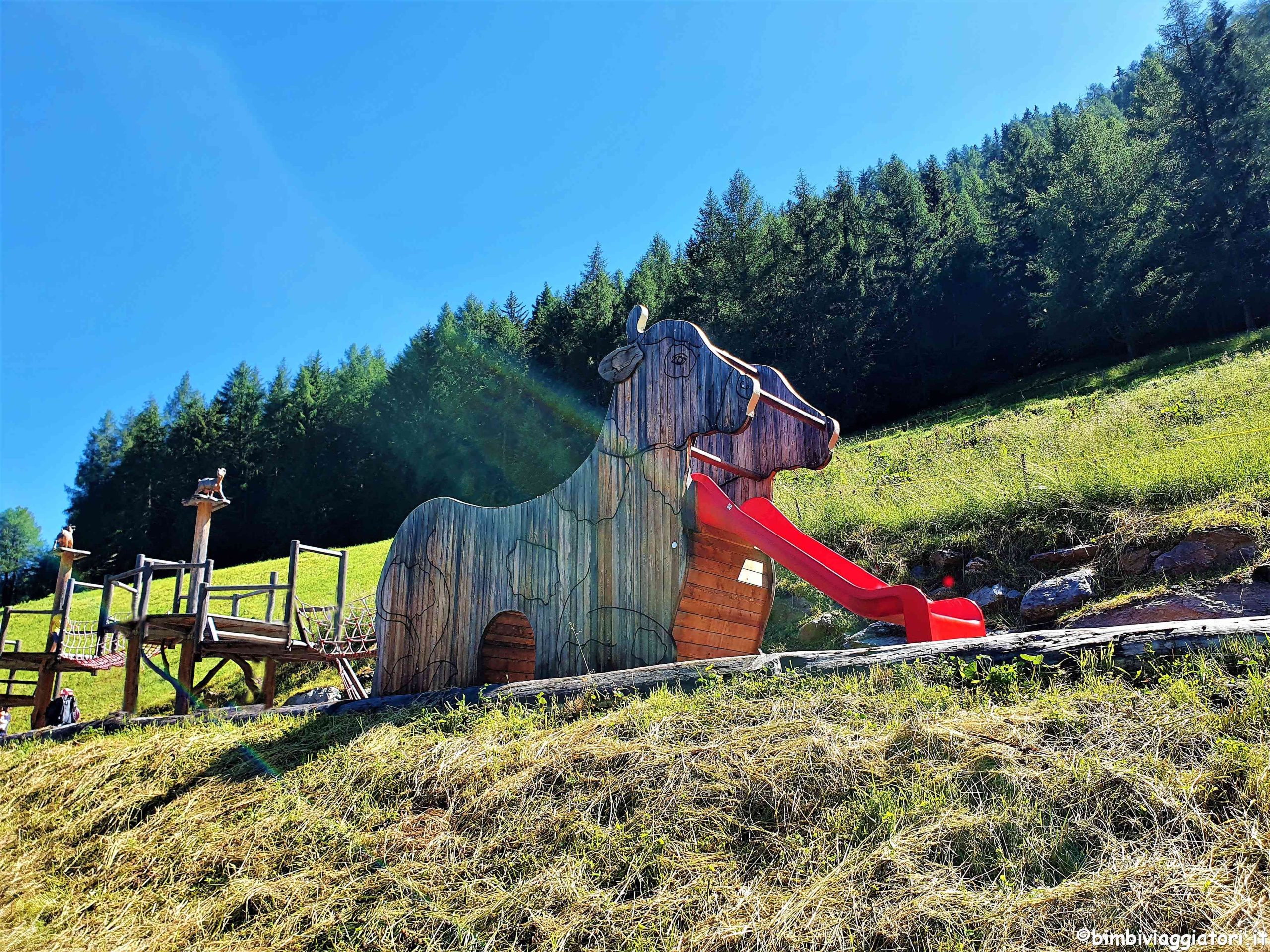 Scivolo mucca Family Park Klausberg