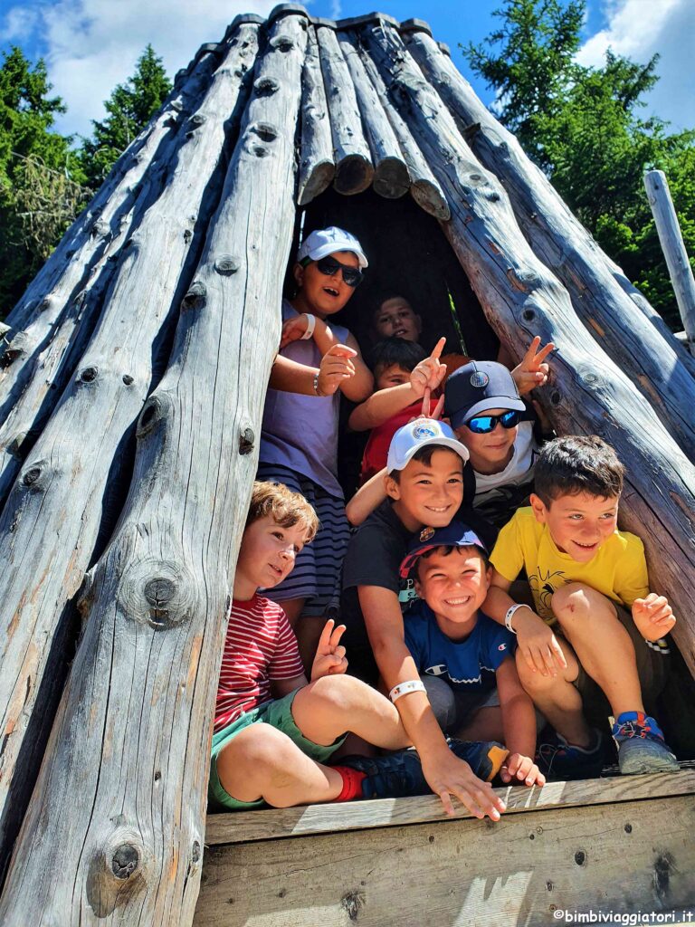 Viaggi di gruppo con bambini Monte Baranci