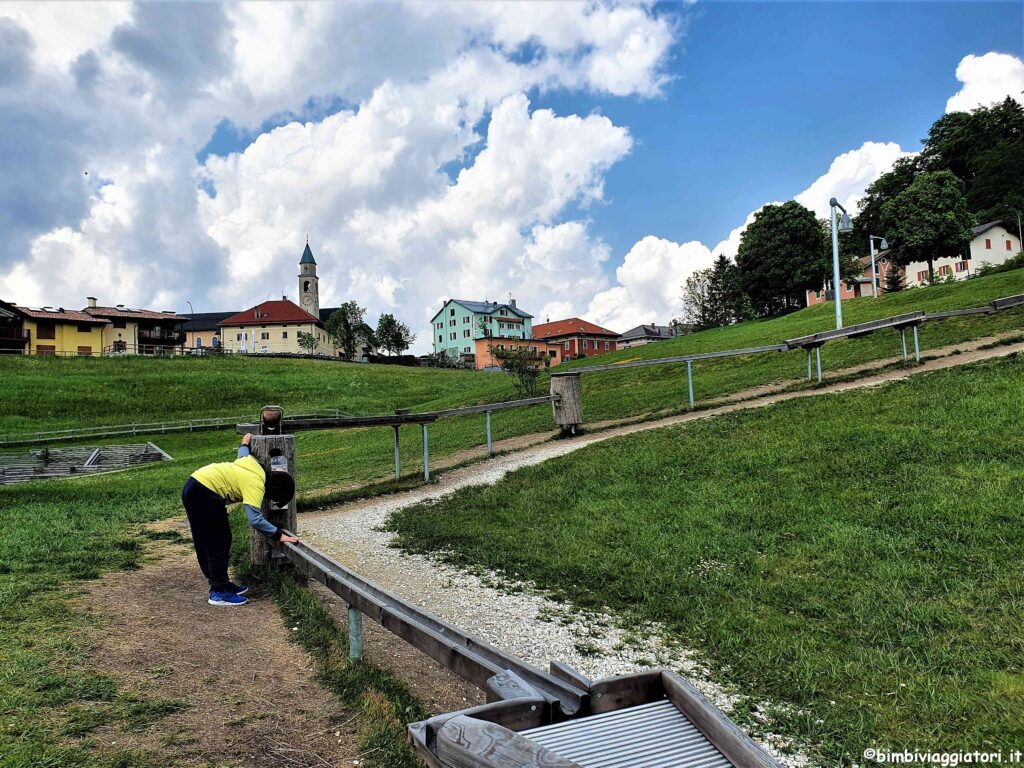 Gioco al parco in Alpe Cimbra