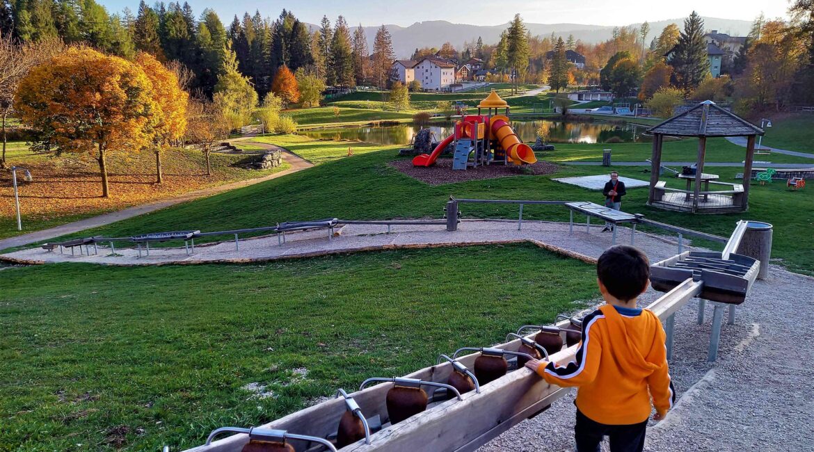 Parco Palù con bambini