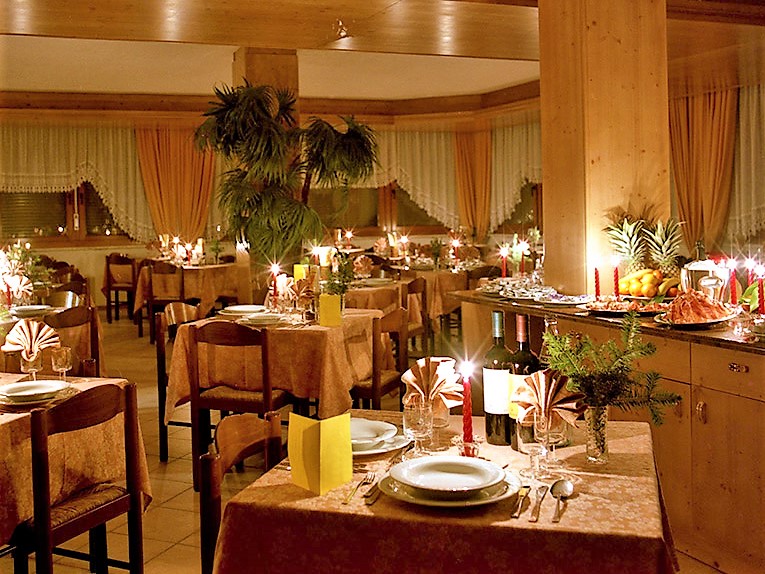 Hotel Al Larice sala ristorante